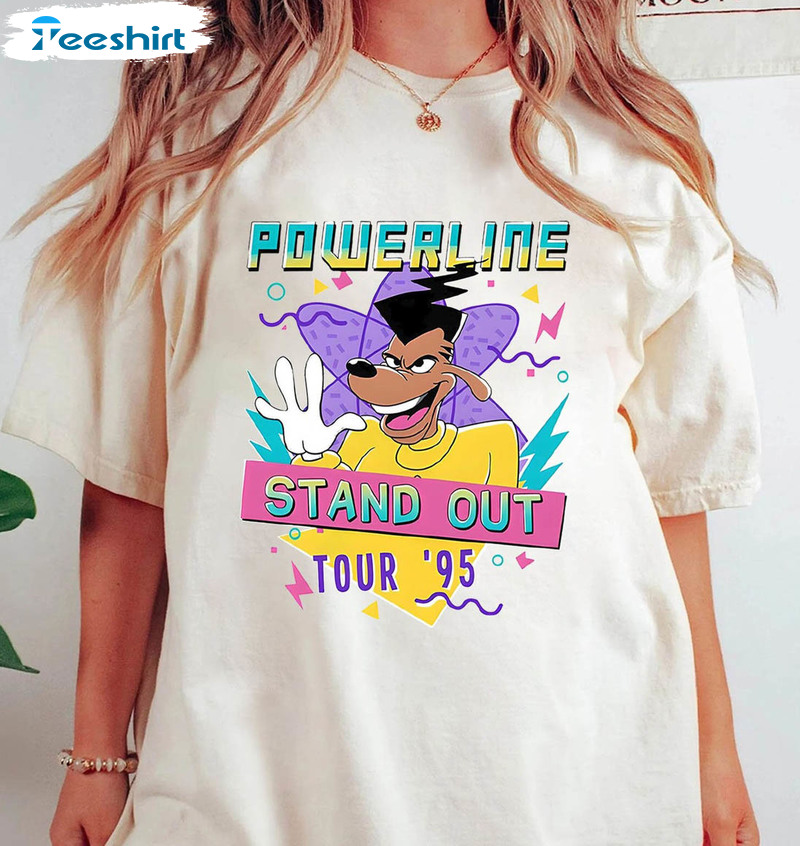 Powerline Stand Out World Tour Shirt, Animal Kingdom Long Sleeve Unisex Hoodie