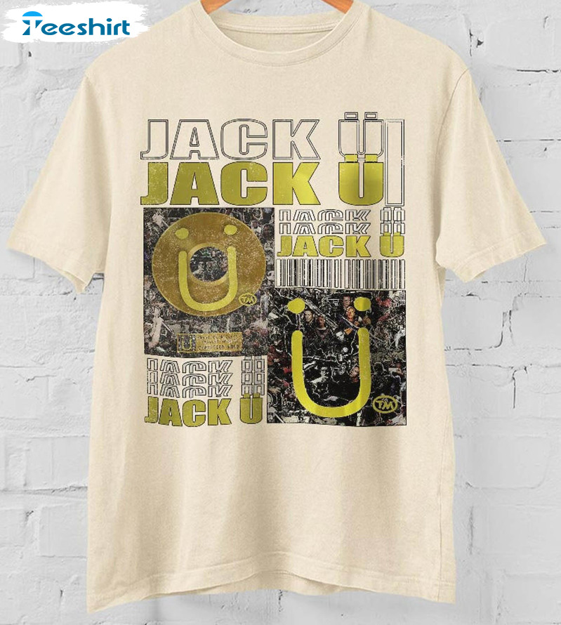 Jack U Hip Hop Shirt, Vintage Rap Unisex T-shirt Long Sleeve