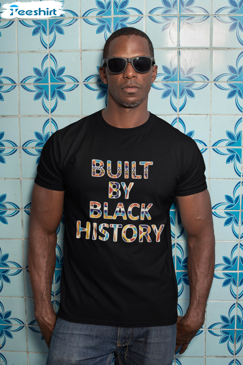Built By Black History Shirt , Basketball Unisex Hoodie Hoodie
