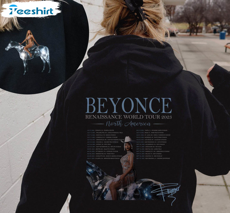 Renaissance Tour 2023 Shirt, Beyoncé Music Tour Long Sleeve Sweater