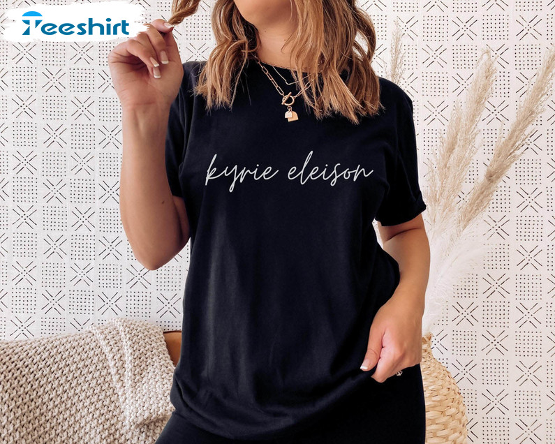 Kyrie Eleison Shirt, Catholic Christian Faith Long Sleeve Unisex T-shirt