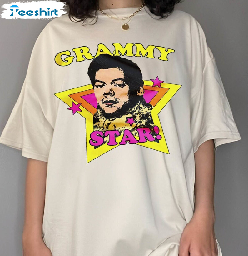 2023 Grammy Star Shirt, Keepsake Album Of The Year Harry Crewneck Unisex Hoodie