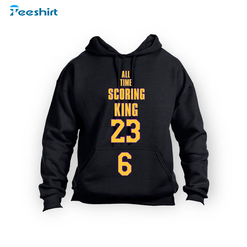 All Time Scoring Leader Shirt, Trendy Lebron James Sweater Unisex T-shirt