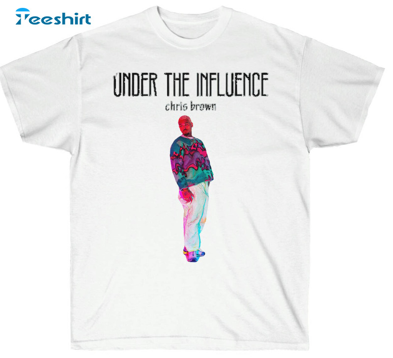 Under The Influence Tour Shirt, Chris Brown Breezy Long Sleeve Sweatshirt