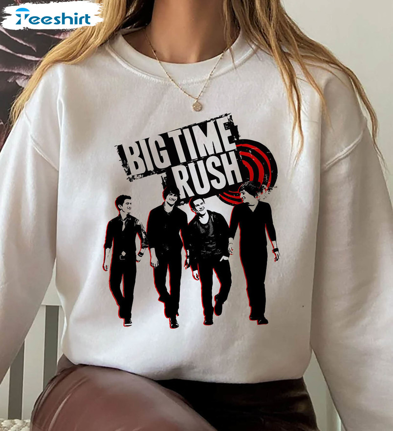 Big Time Rush Shirt , Big Time Rush Forever Tour Unisex Hoodie Long Sleeve