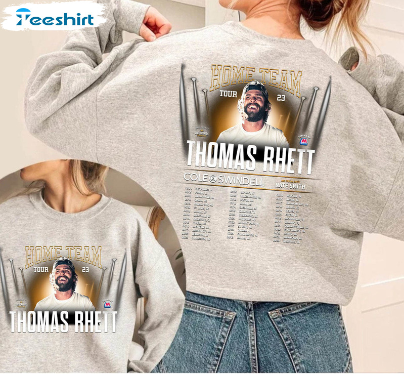Thomas Rhett Tour 2023 Trendy Shirt, Thomas Rhett Country Singer Crewneck Unisex T-shirt