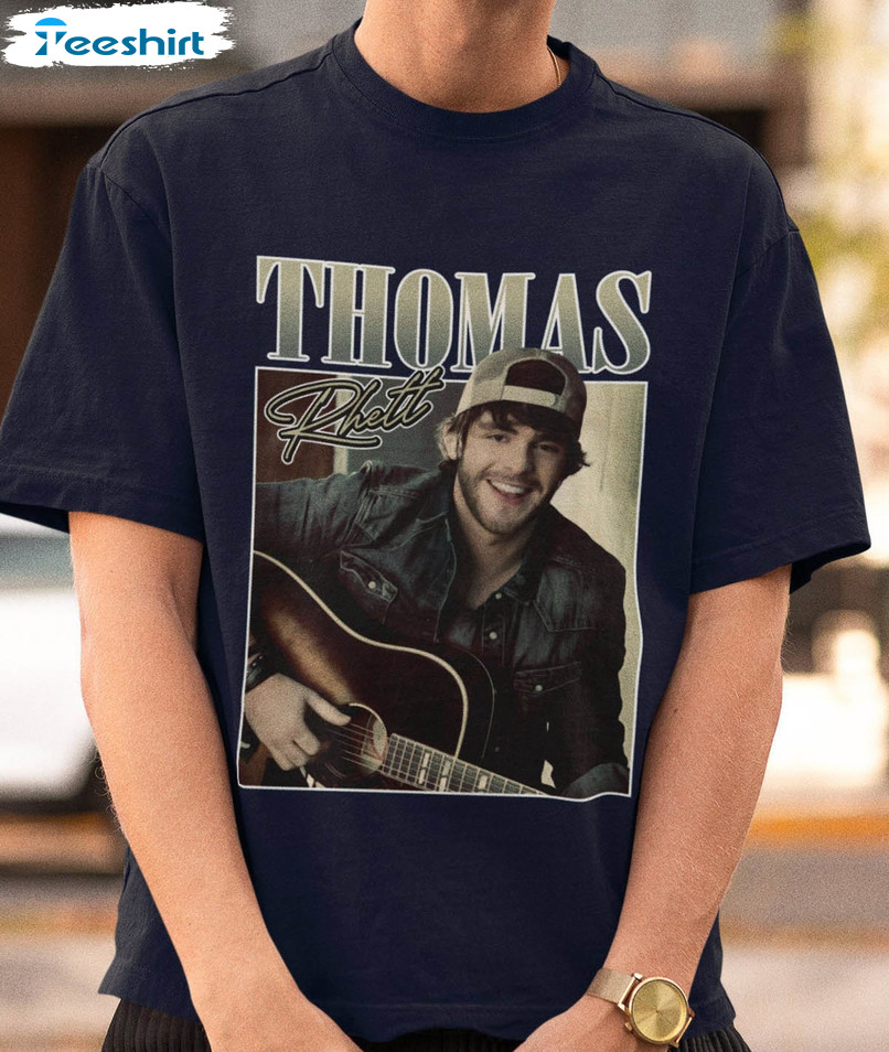 Thomas Rhett Tour 2023 Vintage Shirt, Thomas Rhett Country Singer Unisex T-shirt Short Sleeve