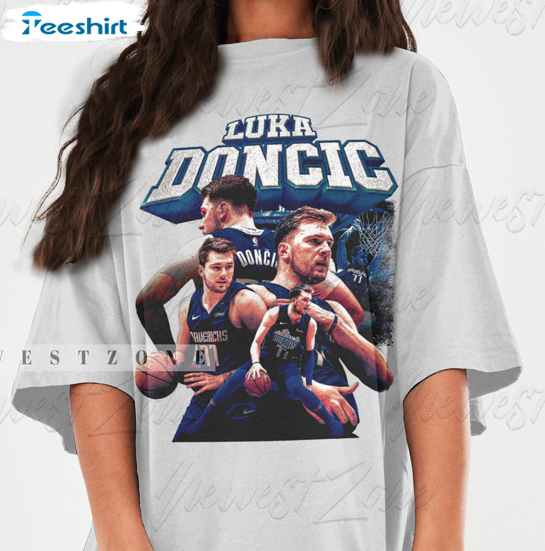 Luka Doncic Slovenian Shirt, Vintage Basketball Basketball Sweatshirt  Unisex Hoodie