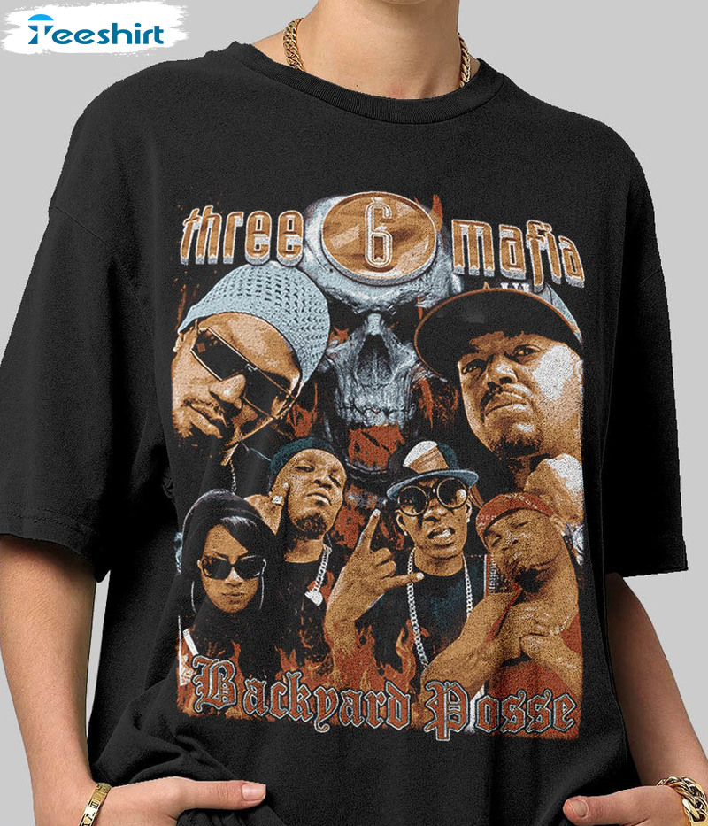Vintage Live By Yo Rep Shirt, Three 6 Mafia Live By Yo Rep Album Unisex T-shirt Tee Tops