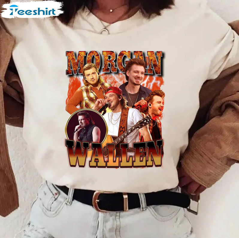 Morgan Wallen Vintage Shirt, Country Music Tee Tops Unisex T-shirt