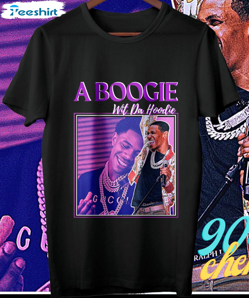 Boogie Wit Da Hoodie Trending Shirt, Retro Unisex Hoodie Long Sleeve