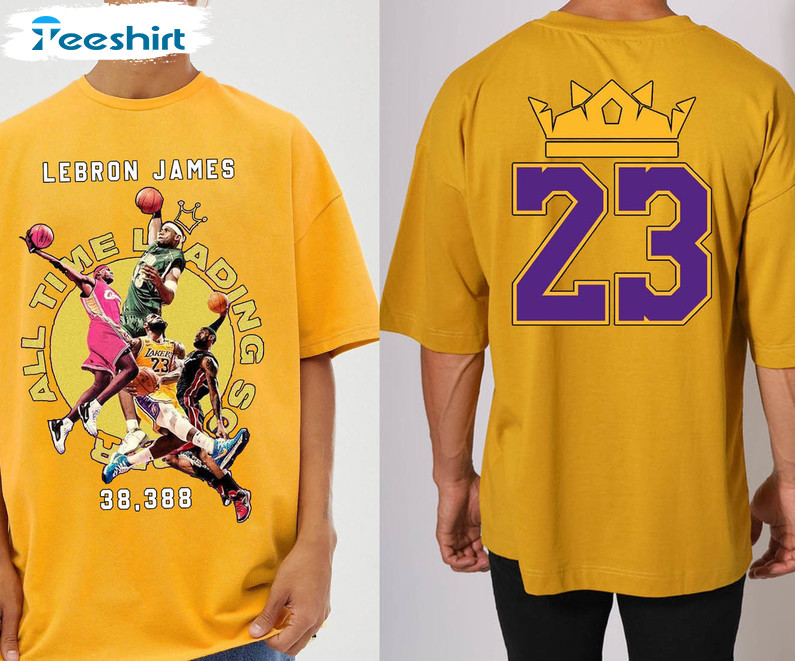 TEE SHIRT UNISEX KING 23 LEBRON JAMES