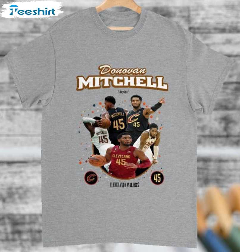 Donovan Mitchell Shirt For Fan , Vintage Short Sleeve Sweatshirt