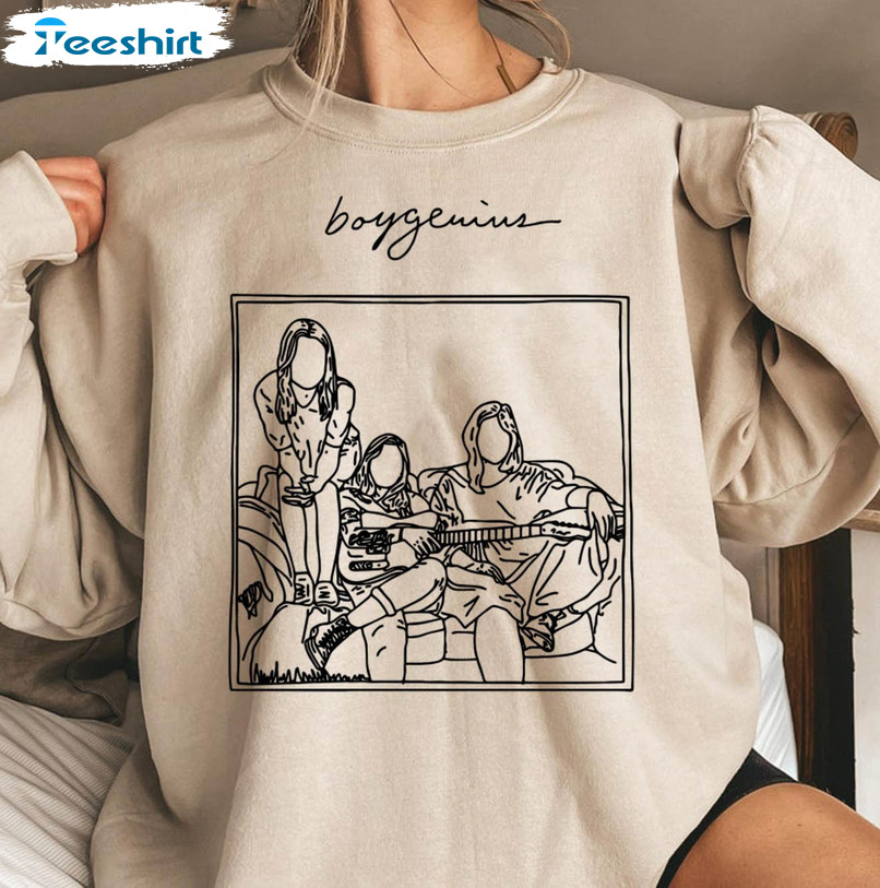 Boygenius Band Vintage Sweatshirt, Unisex T-shirt