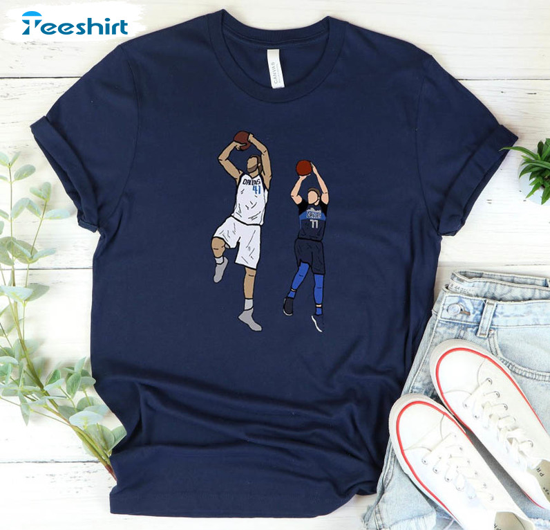 Luca Doncic NBA Dallas Mavericks Vintage Graphic Unisex T-Shirt - Teeruto