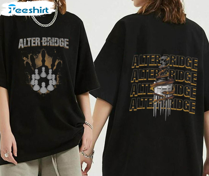 Alter Bridge North American Tour Trendy Shirt, Vintage Rock Band Unisex Hoodie Sweatshirt