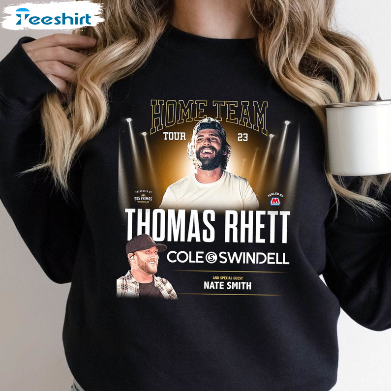 Rhett Of Home Team Tour 2023 Shirt, Thomas Rhett Tour Unisex T-shirt Short Sleeve
