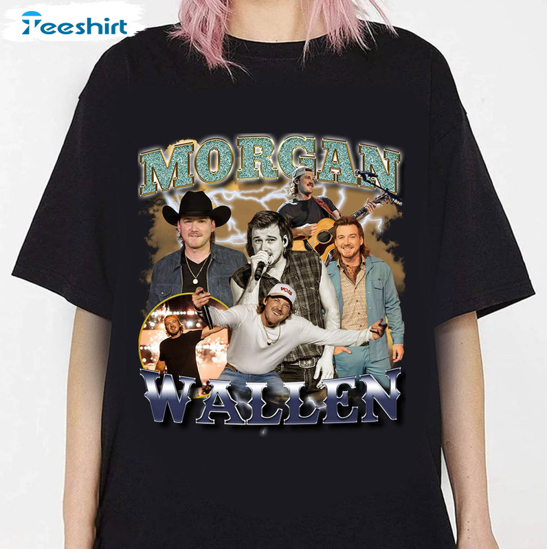 Morgan Wallen Shirt, Country Music Short Sleeve Tee Tops