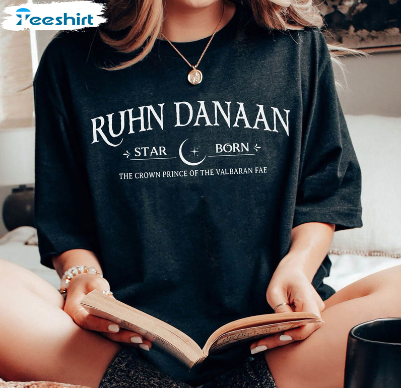 Ruhn Danaan Crown Prince Of The Vabaran Shirt, Trendy Crescent City Unisex T-shirt Long Sleeve