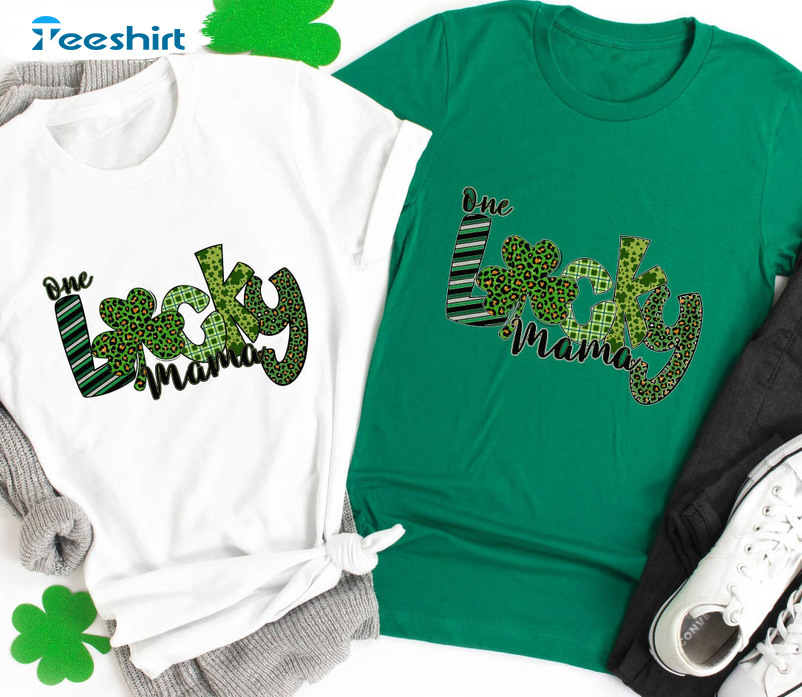 One Lucky Mama Shirt, Mamas Lucky Charm Shirt, St Patricks Day Mama Mini  Matching Shirt, Lucky Mommy and Me Shirt, Gift for Mom, Irish shirt - Kiwi  Picks Tees