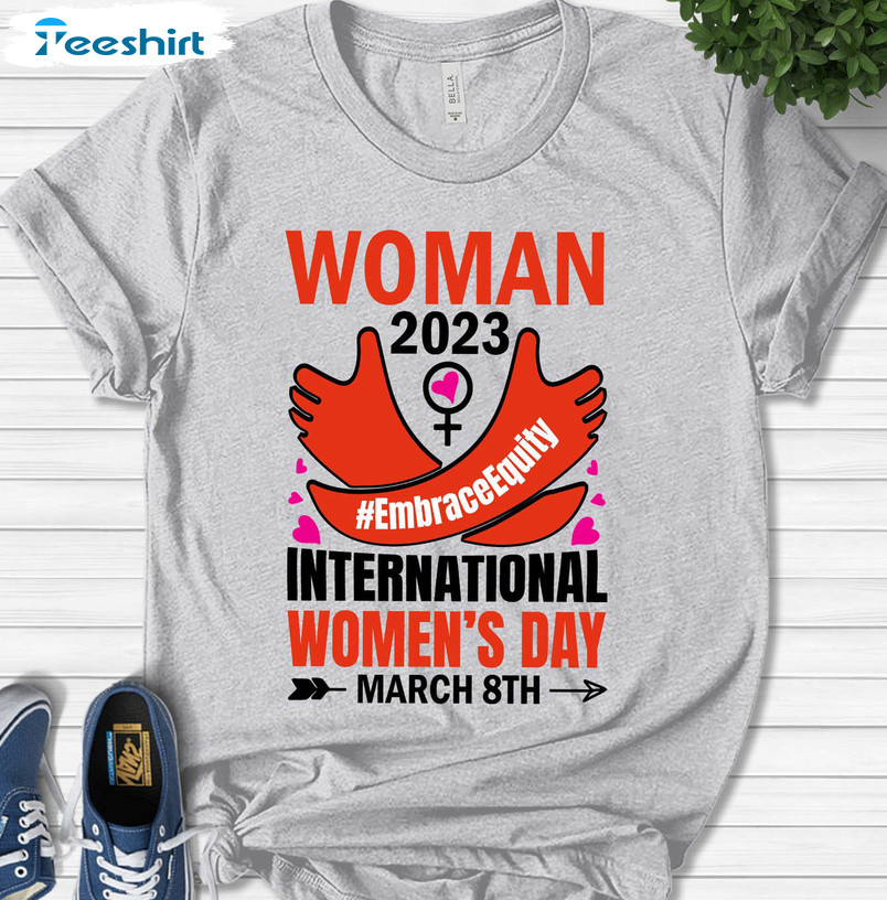 International Womens Day 2023 Trendy Shirt, Vintage Short Sleeve Unisex T-shirt