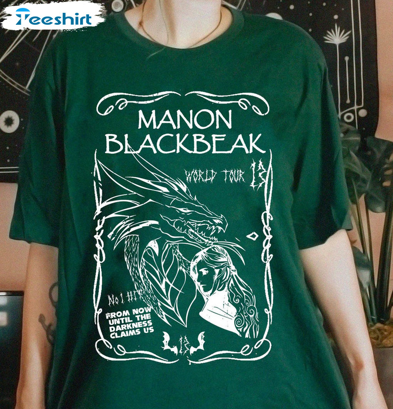 Manon Blackbeak Throne Of Glass Trendy Shirt, Sarah J Maas Unisex Hoodie Tee Tops