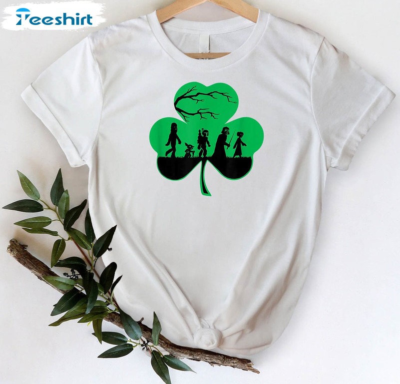 St. Patrick's Day Star Wars Shirt, Irish Drinking Team Crewneck Unisex Hoodie