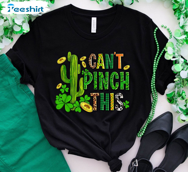 Can't Pinch This Vintage Shirt, Saint Patricks Day Long Sleeve Unisex T-shirt