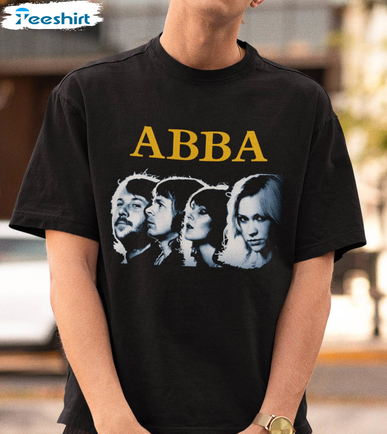 Abba The Tour 1979 Shirt,trendy Dancing Queen Rock And Roll Unisex Hoodie Crewneck