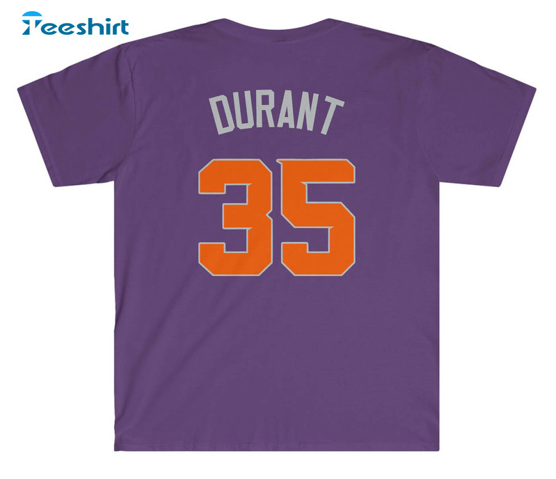 Kevin Durant Phoenix Suns Trendy Sweatshirt, Short Sleeve