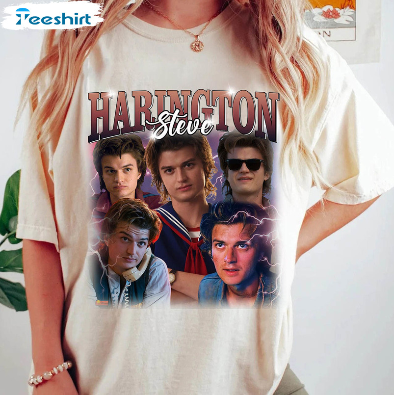 Steve Harrington Vintage 90s Style Stranger Things Unisex T-Shirt