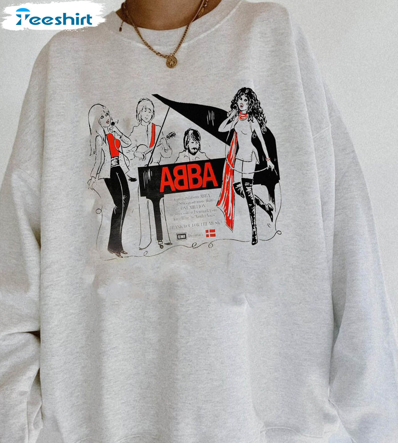Vintage Ab Band Sweatshirt, Ab The Tour 1979 Unisex T-shirt Unisex Hoodie