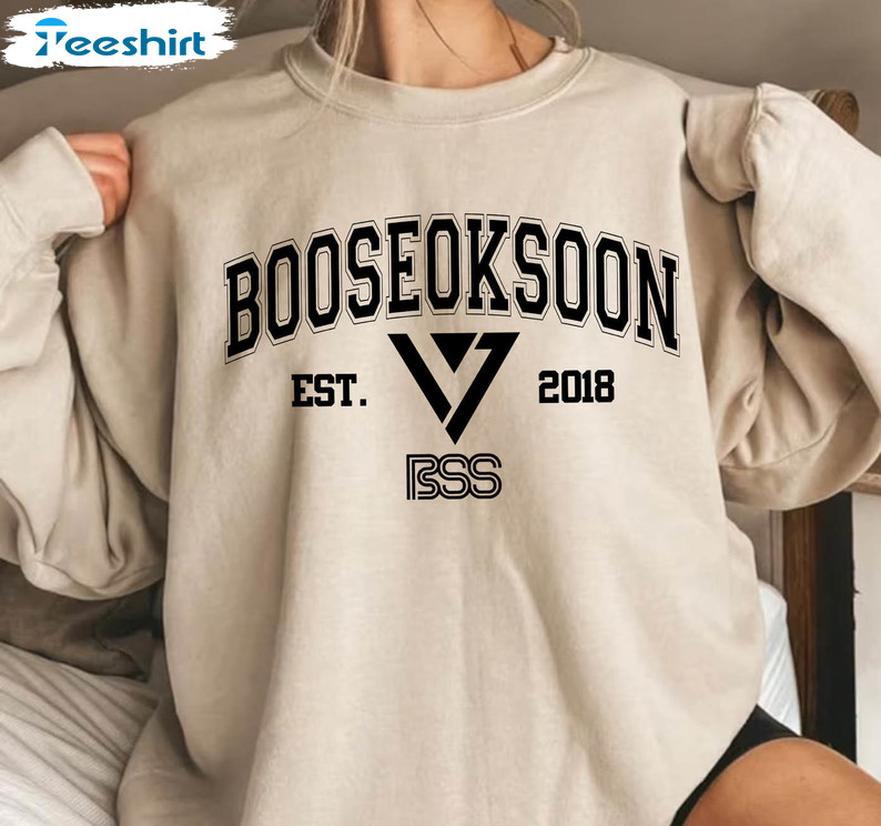 Bss Seventeen Sweatshirt, Booseoksoon Crewneck Unisex Hoodie