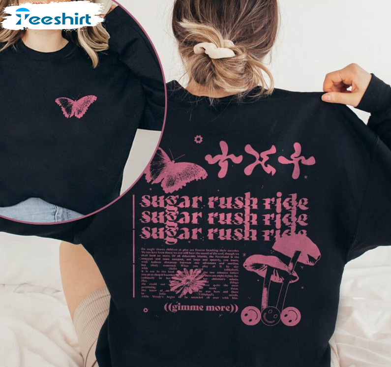 Txt Tomorrow, By Together Sugar Rush Ride Vintage Shirt, Kpop Band Crewneck Unisex Hoodie