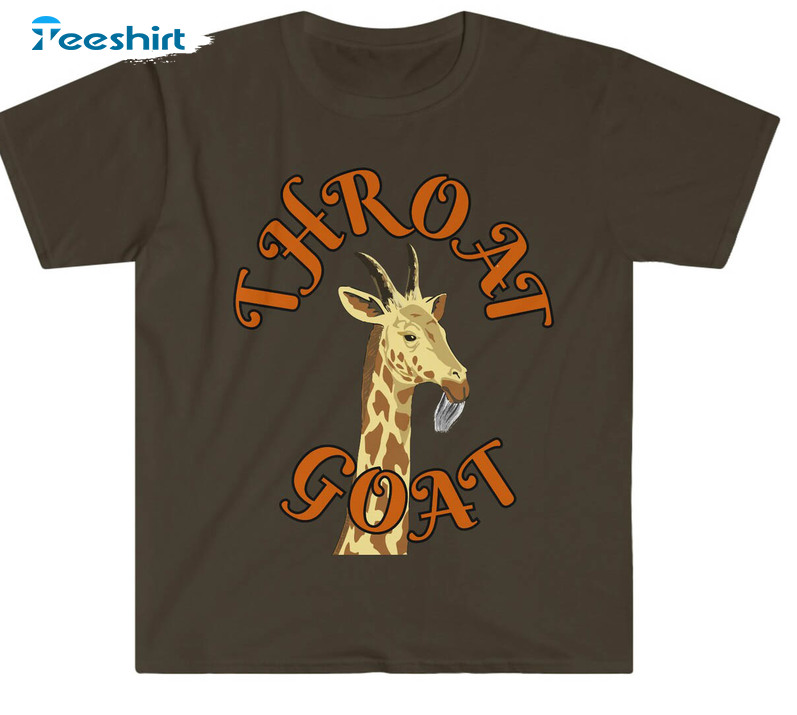 Throat Goat Shirt, Funny Unisex Hoodie Crewneck