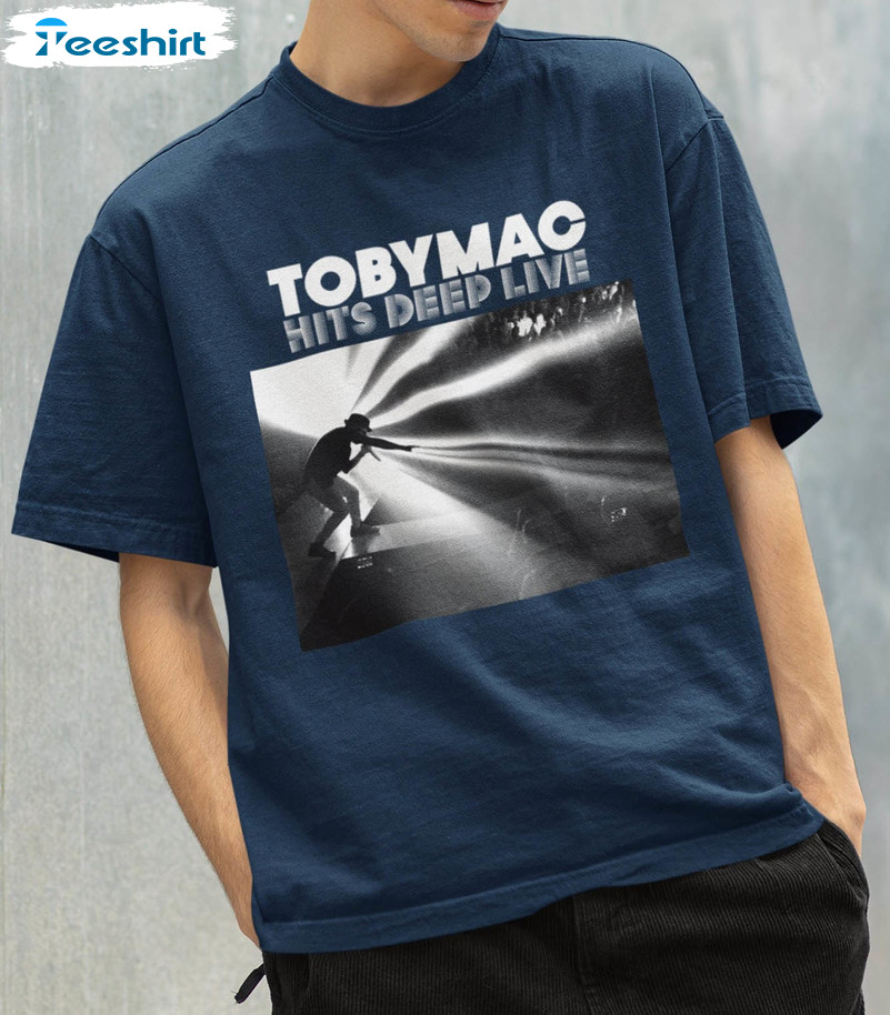 Tobymac Hits Deep Tour 2023 Trendy Shirt, Toby Mac 2023 Tour Crewneck Unisex Hoodie