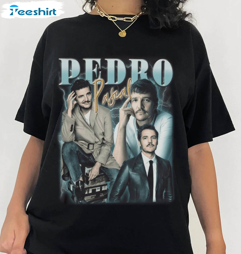 Pedro Pascal Retro Shirt, Trendy Javier Pena Narco Tee Tops Short Sleeve