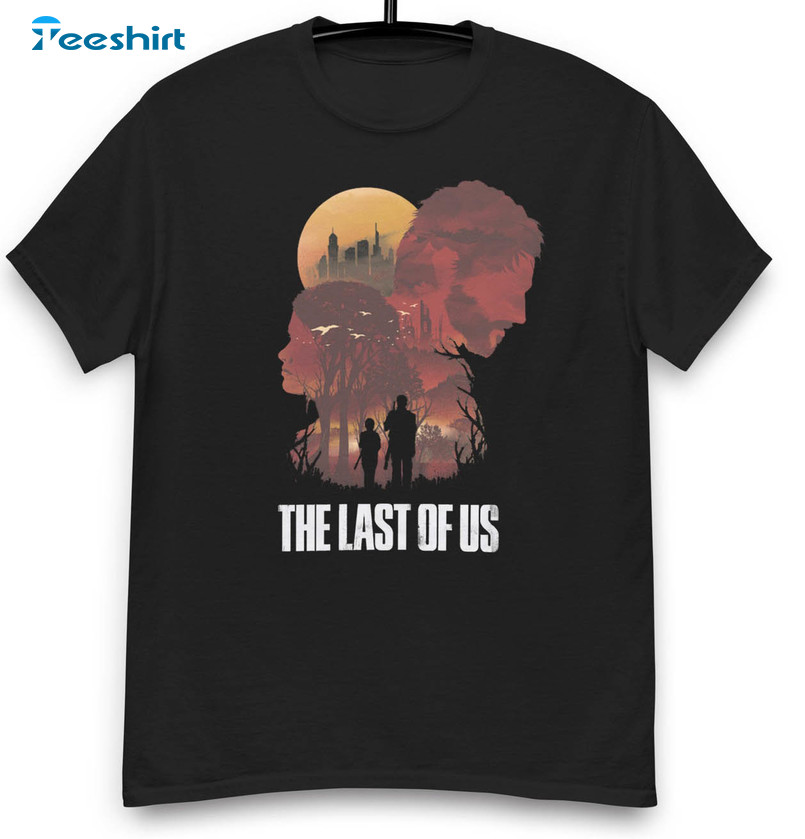 The Last Of Us Vintage Shirt, Game Lover Unisex Hoodie Short Sleeve