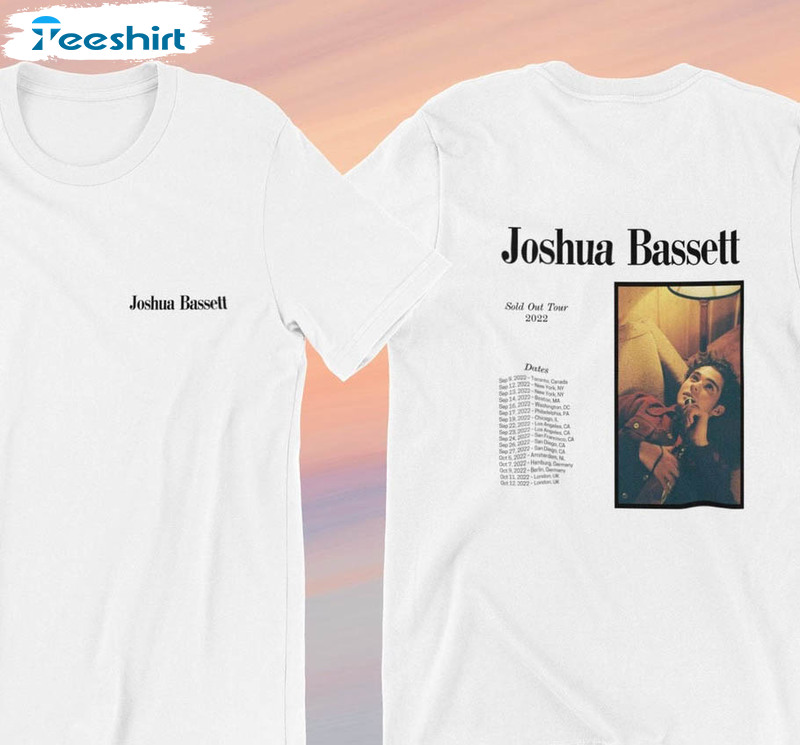 Joshua Bassett 2022 Trendy Shirt, Vintage Unisex Hoodie Crewneck