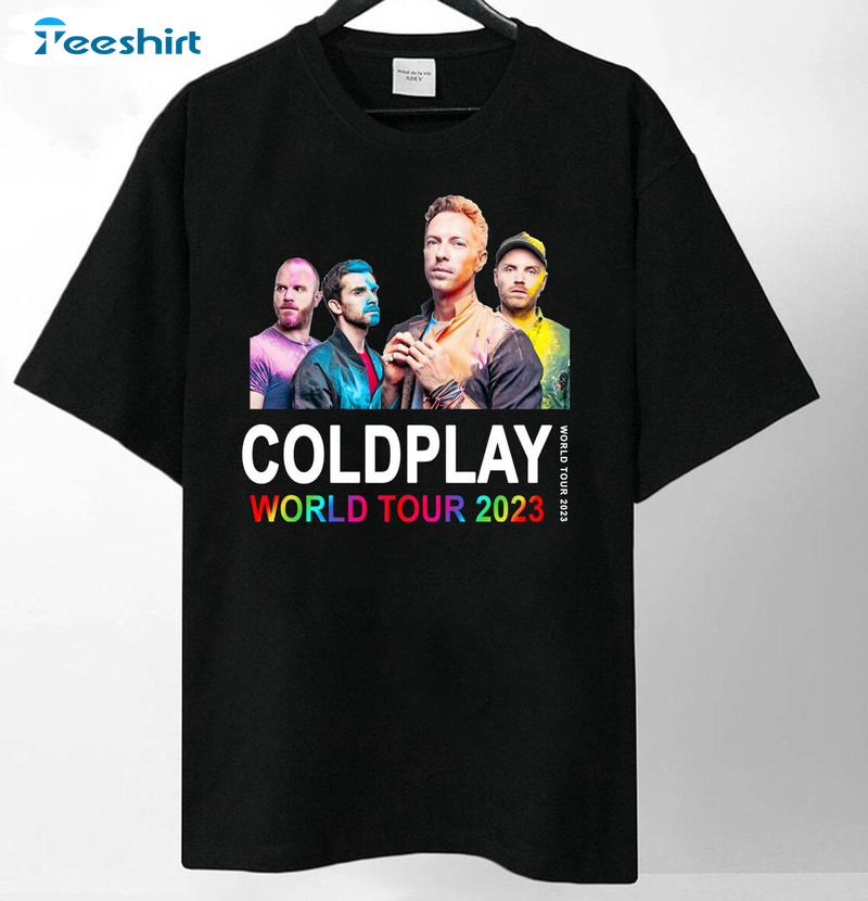 Coldplay Music Of The Spheres World Tour Trendy Sweatshirt, Unisex T-shirt