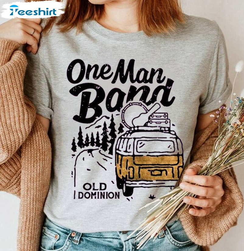 Old Dominion Band Vintage Shirt, No Bad Vibes Tour 2023 Unisex T-shirt Crewneck