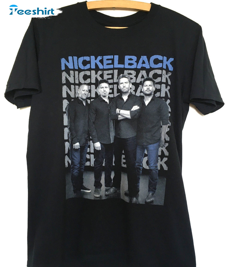 Nickelback Tour Shirt, Nickelback Trendy Short Sleeve Crewneck