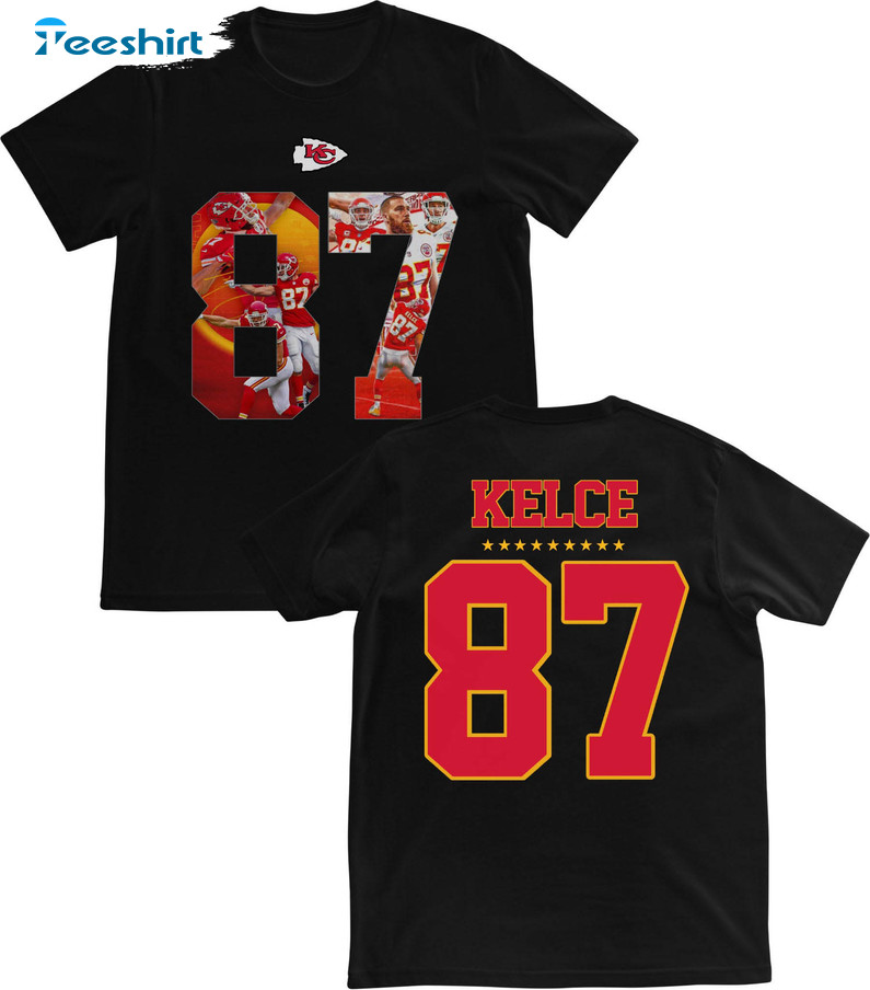 Travis Kelce 87 Kansas City Chiefs Super Bowl LVII shirt, hoodie