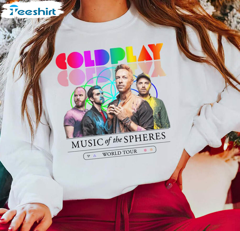 Coldplay World Tour Shirt, Coldplay Music Tour Shirt