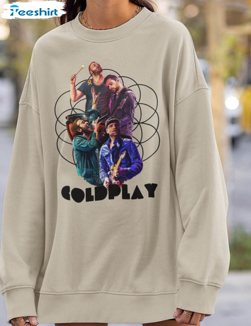 Coldplay World Tour Shirt , Coldplay Europe Tour Long Sleeve Unisex T-shirt