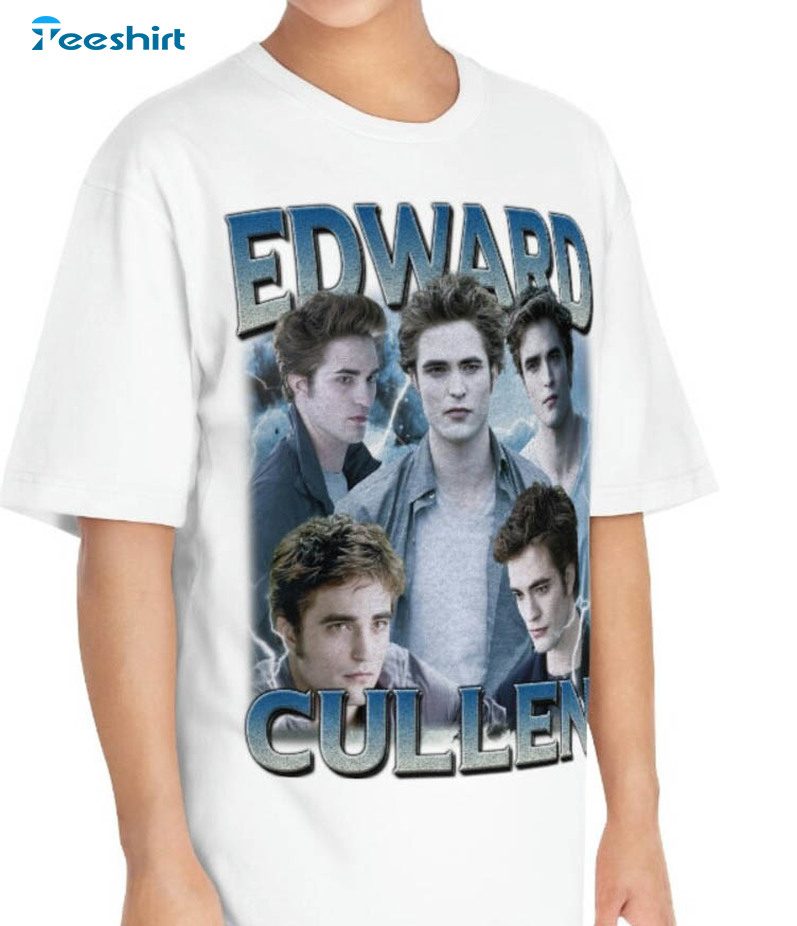 Edward Cullen 90s Vintage Shirt, Team Edward Cullen Unisex Hoodie Crewneck