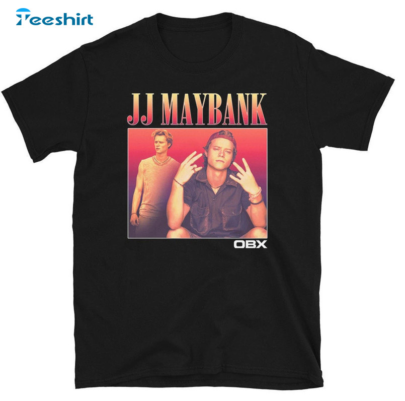 Jj Maybank Obx Trendy Shirt, Vintage Long Sleeve Unisex T-shirt