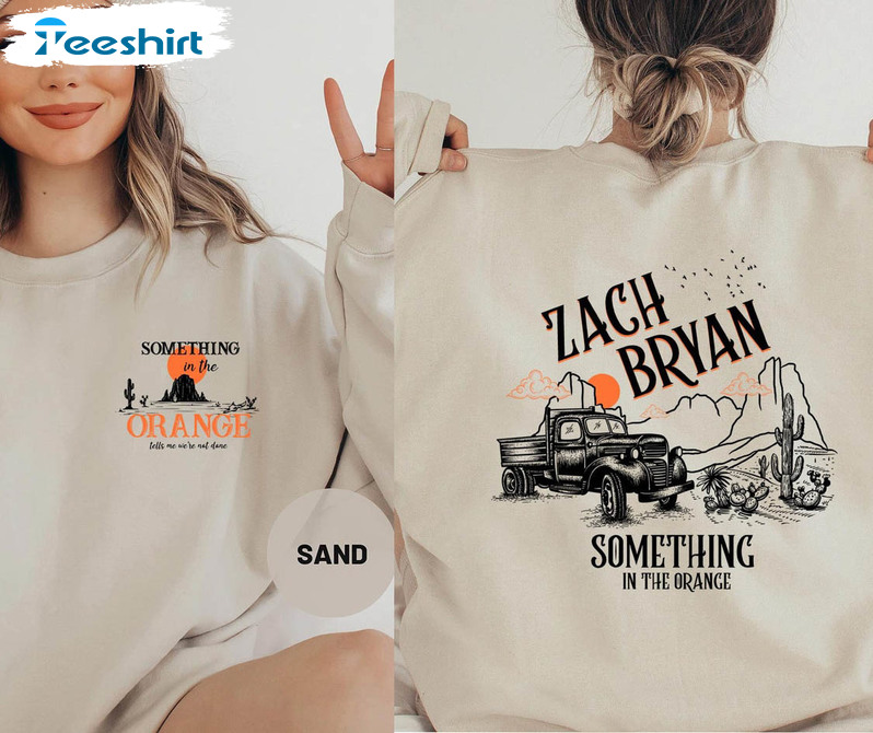 Zach Bryan Something In The Orange Shirt, American Heartbreak Unisex Hoodie Tee Tops