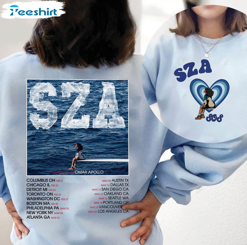 Sza Sos New Album Sweatshirt , Bill Kill Low Ghost At The Machine Unisex Hoodie Long Sleeve