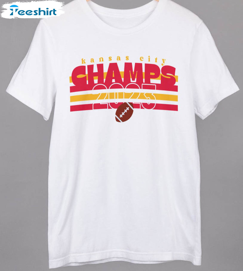 Kansas City Chiefs Super Bowl Championship Shirt, Trendy Unisex T-shirt Long Sleeve
